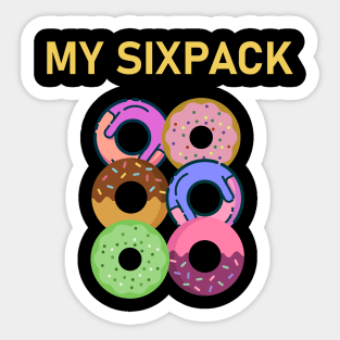 My Sixpack Donuts Sticker